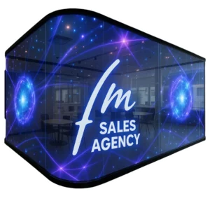 Led Film Transparent Display da vetrina